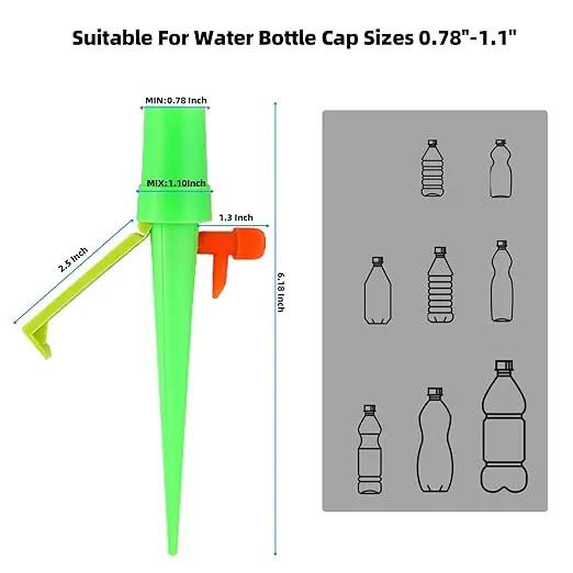 Self Watering Planter Insert Devices, Garden Automatic Watering System, Plant Watering Spikes for Outdoor Plants, Potted Plant Watering System for Vacation（16 PCS) by GreenHaven Gardens
