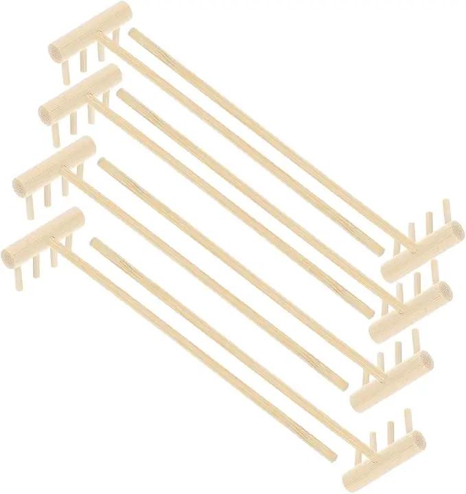 EXCEART Mini Rake Set - 24 Pcs Miniature Sand Garden Tools for Zen Meditation - Bamboo Smooth Toolkit for Kids Sand Tray by GreenHaven Gardens