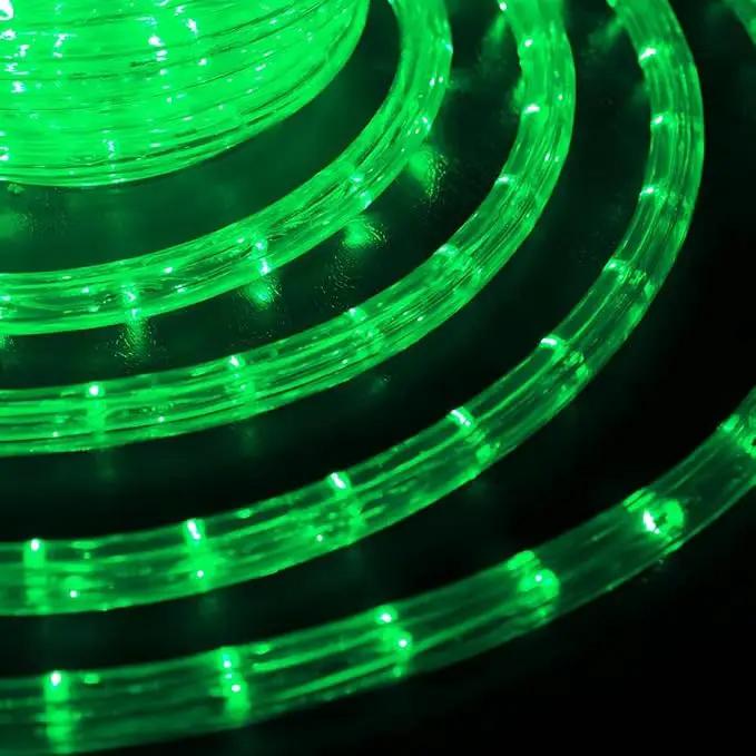 50ft LED Rope Lights Outdoor, 360 LED Connectable and Flexible Tube Lights with 8 Modes, Waterproof LED Rope Lighting for Garden, Patio, Pool, Bedroom, Party, Indoor Outdoor Christmas Decor (Green) by GreenHaven Gardens