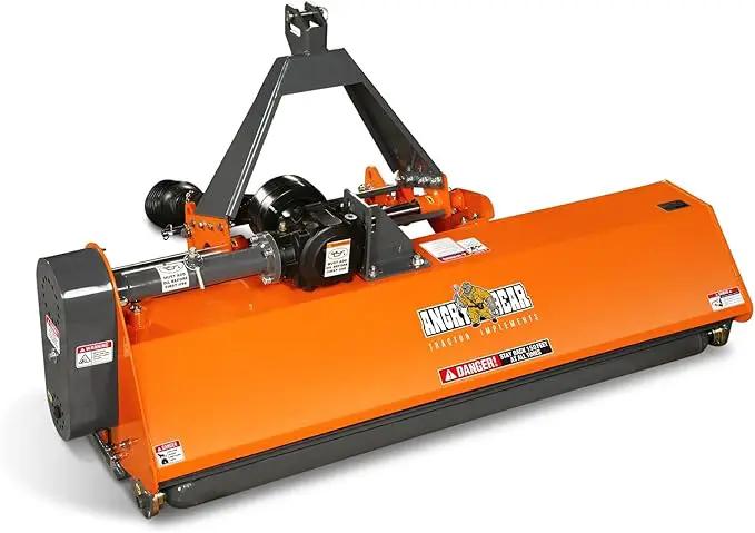72'' PTO Flail Mower with Hydraulic Side Shift 3 Point 45-85hp, NAM72H by GreenHaven Gardens