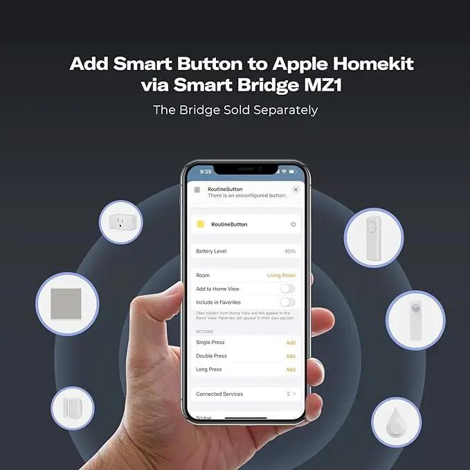 THIRDREALITY ZigBee Smart Button, 3-Way Remote Control, Require Zigbee hub, Work with SmartThings, Aeotec, Hubitat, Home Assistant, Third Reality Hub, Battery Included. by GreenHaven Gardens