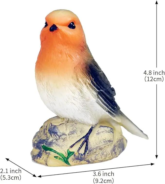Solar Garden Outdoor Statues Bird Lights, Cute Birds Garden Decor for Outside, Christmas Birthday Gifts for Women, Unique Mother Grandma Housewarming Gifts and Yard Decoration by GreenHaven Gardens