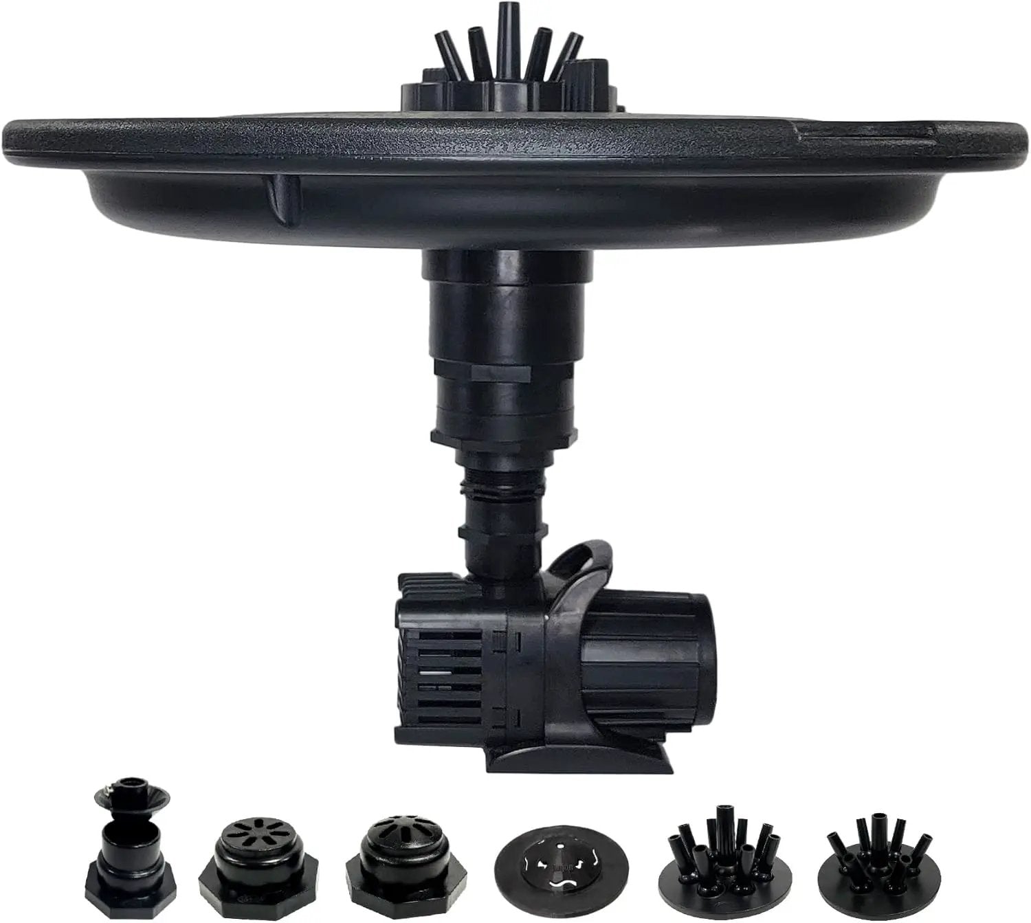 HALF OFF PONDS Floating Fountain – 1/4 HP Pond Aerator, 100' Cord – 3000 GPH Water Pump – 9 Spray Patterns – Energy-Efficient – for Small Ponds & Water Gardens by GreenHaven Gardens