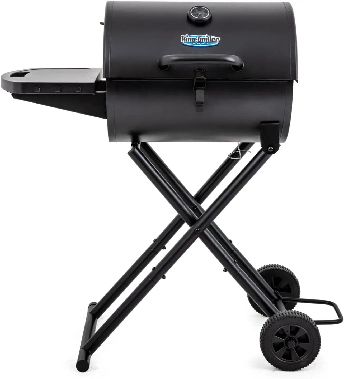 Char-Griller E1816 King-Griller Gambler Portable Charcoal Grill in Black by GreenHaven Gardens