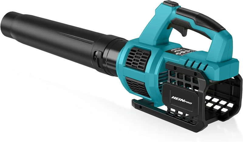 HEINRPO Cordless Leaf Blower Compatible with Makita 18V Battery (Bare Tool) 400CFM Electric Leaf Blower Cordless, Variable Speed, Turbo Mode, Handheld Battery Powered Leaf blowers for Lawn Care by GreenHaven Gardens