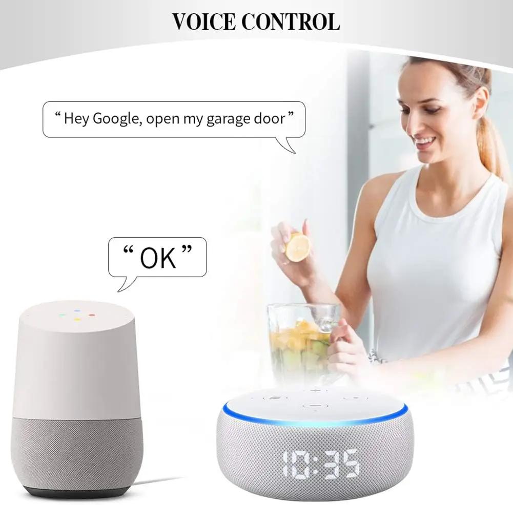 Smart Wi-Fi Garage Door Opener Remote,APP Control, Compatible with Alexa, Google Assistant, Siri, No Hub Required by GreenHaven Gardens