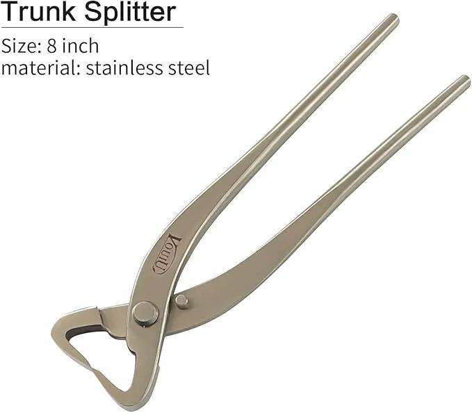 6-Piece Bonsai Tool Set,Knob Cutter,Trunk Splitter,Concave Cutter,Wire Cutter,Jin Pliers,Bonsai Scissors by GreenHaven Gardens