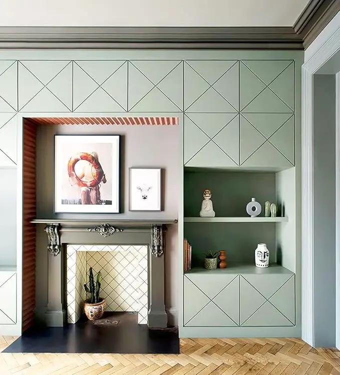 Dimoon 236''x17.7'' Green Peel and Stick Wallpaper Contact Paper Modern Self Adhesive Wall Paper Removable Renter Friendly Textured Solid Color Shelf Cabinet Vinyl Roll (236''x17.7'',Light Green) by GreenHaven Gardens
