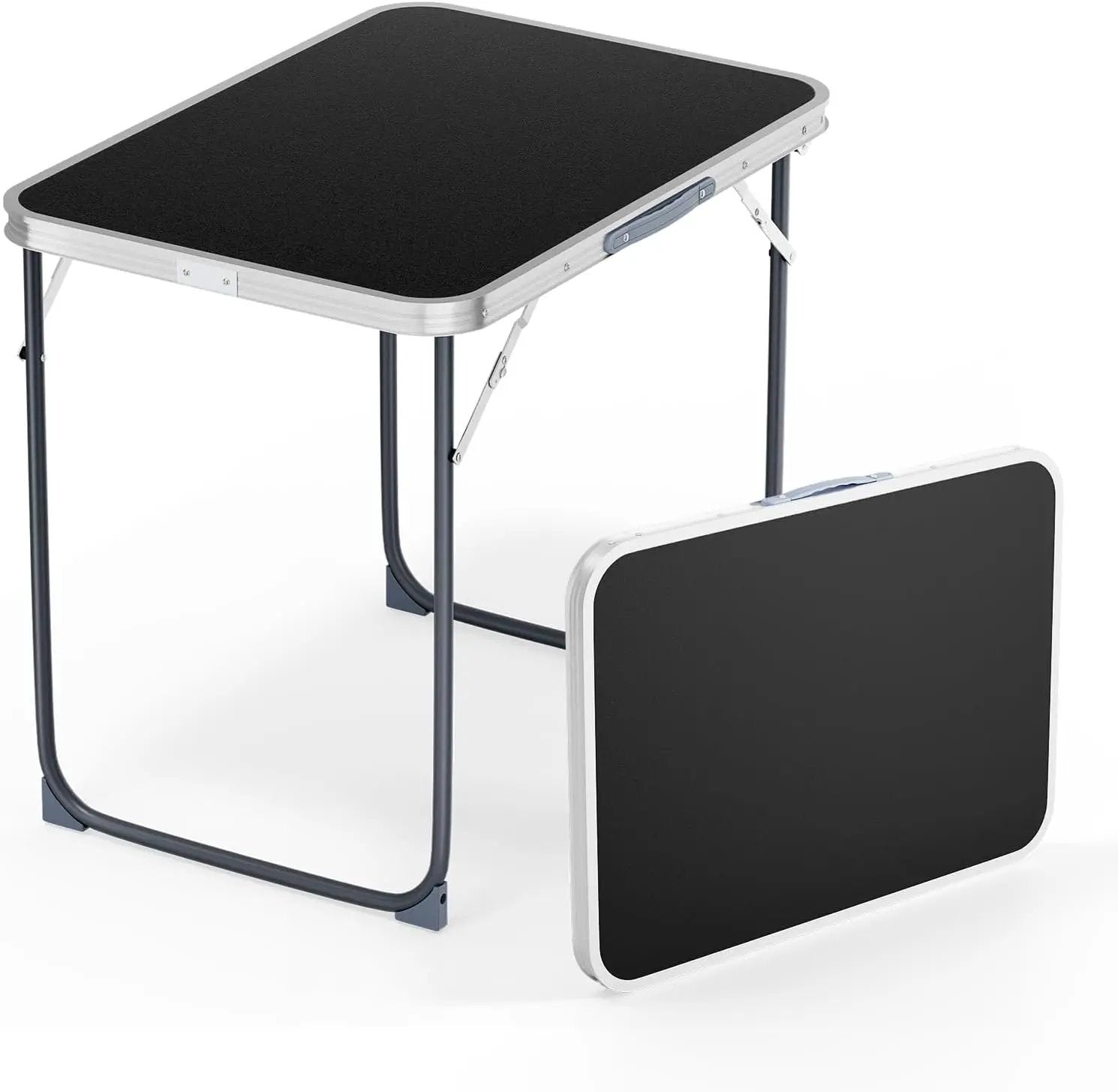 VINGLI 2.3FT Small Camping Table，Portable Camping Table with Carrying Handle, Picnic Table Foldable Table Essentials for Indoor Outdoor by GreenHaven Gardens