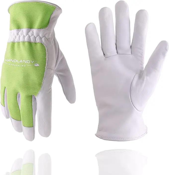 HANDLANDY Women Safety Work Gloves Utility Touch Screen Working Grip Glove for Yardwork Gardening Breathable Mechanic Gloves by GreenHaven Gardens