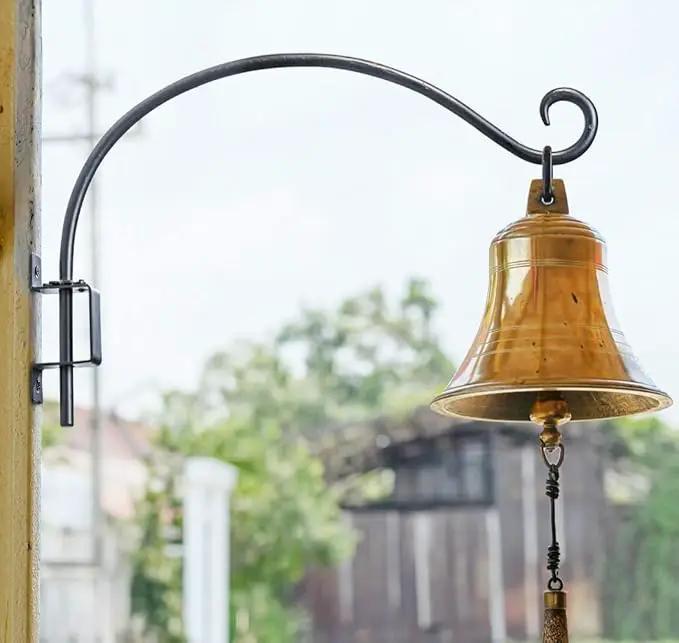 Swivel Bird Feeder Hanger Hook: Swivel Hanging Plant Bracket Outdoor - Wall Mount Swivel Hanging Hook for Bird Feeder 16-Inch by GreenHaven Gardens