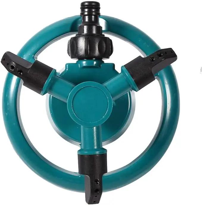 Sprinklers for Yard,Sprinkler,Garden Sprinkler,Water Sprinkler for Lawn,Lawn Sprinkler,Automatic 360 Degree Rotating Lawn Sprinkler, 3 Nozzle Irrigation System by GreenHaven Gardens