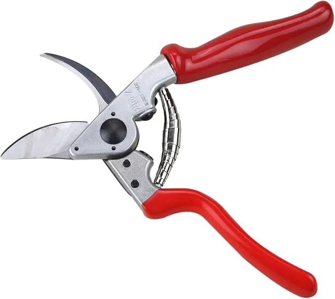 Felco F7 Pruning Shears – 26" Swiss-Made Garden Clippers with Rotating Handle for Reduced Fatigue | Hand Pruners for Gardening | Garden Tool Cutter with Precision Bypass Blade, Aluminum Handles by GreenHaven Gardens