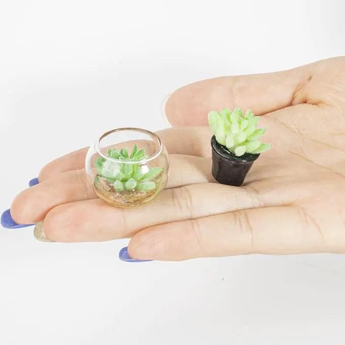 Bbiamsleep Fairy Garden Accessories 1/12 Scale Miniature Scene Fairy Garden Farm and Plant Fairy Garden Kit Outdoor Micro Landscape Decoration(Set of 9) by GreenHaven Gardens