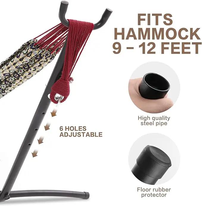 PNAEUT Hammocks Stand Only (Black Stand) by GreenHaven Gardens