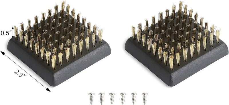 New Star Foodservice 1029963 Replacement Brush Head for BBQ Set 59007, Set of 2 by GreenHaven Gardens