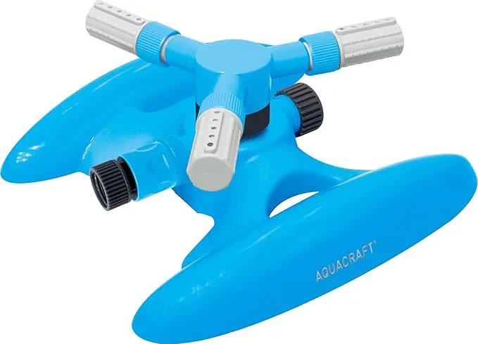 Circular Sprinkler for Large Area Coverage, Adjustable 360 Degree Rotating with Stable Base by GreenHaven Gardens