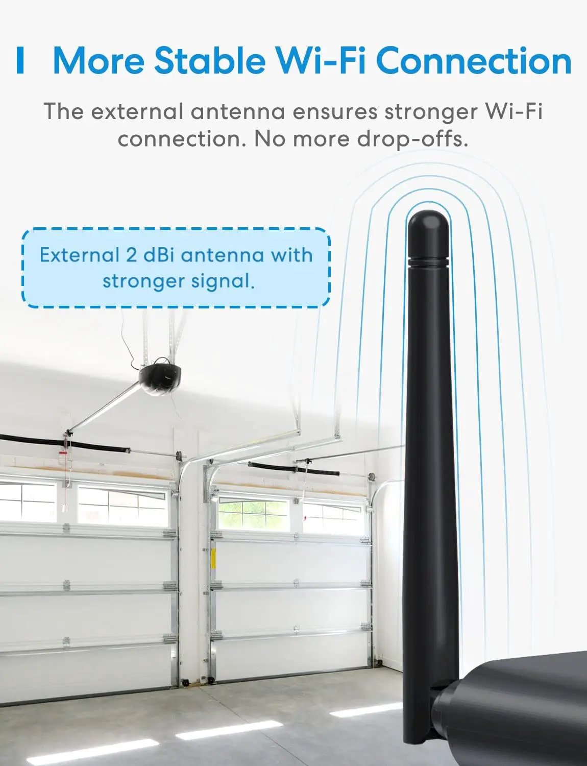 meross Smart Garage Door Opener Remote with External Antenna, Up to 3 Single Doors, Compatible with Apple HomeKit, Amazon Alexa, Google Assistant, SmartThings, App Control, No Hub Needed by GreenHaven Gardens