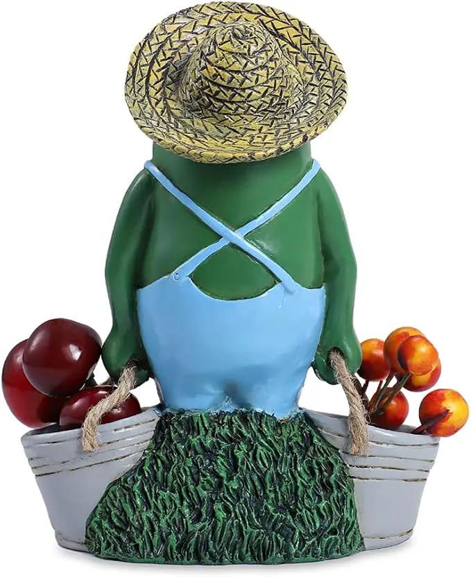 Frog Garden Decor, Frogs Garden Statue for Yard, Garden, Indoor Outdoor Decoration and Housewarming Gift by GreenHaven Gardens