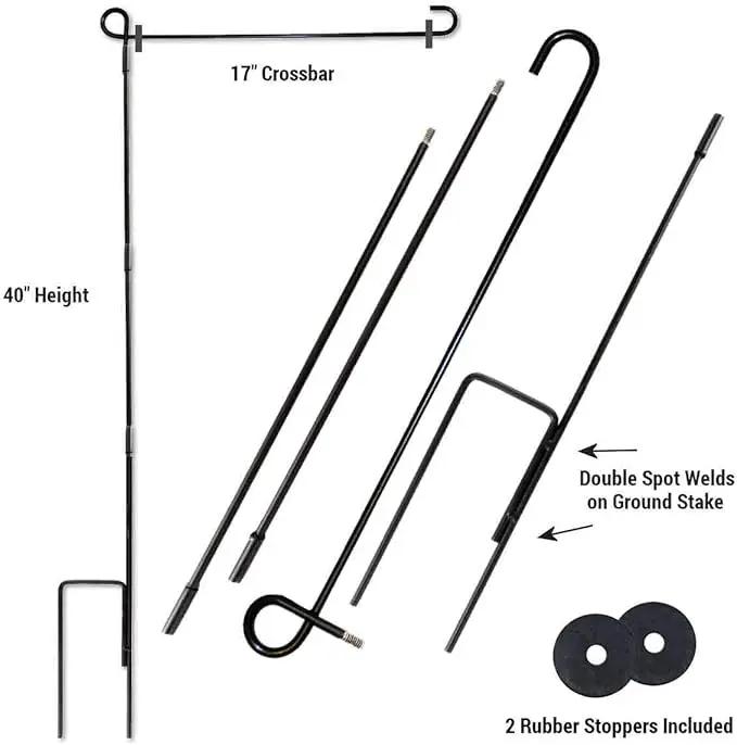 WinCraft Tampa Bay Buccaneers Raise The Flags Garden Flag and Pole Stand Holder by GreenHaven Gardens