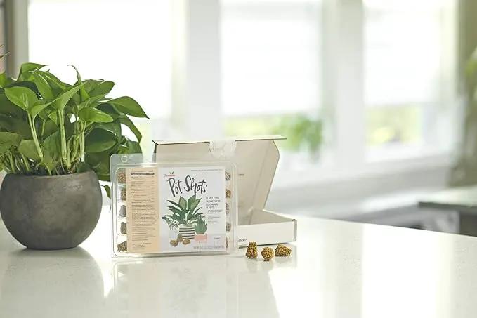 Osmocote PotShots: Premeasured House Plant Food, Feed for up to 6 Months, 25 Nuggets