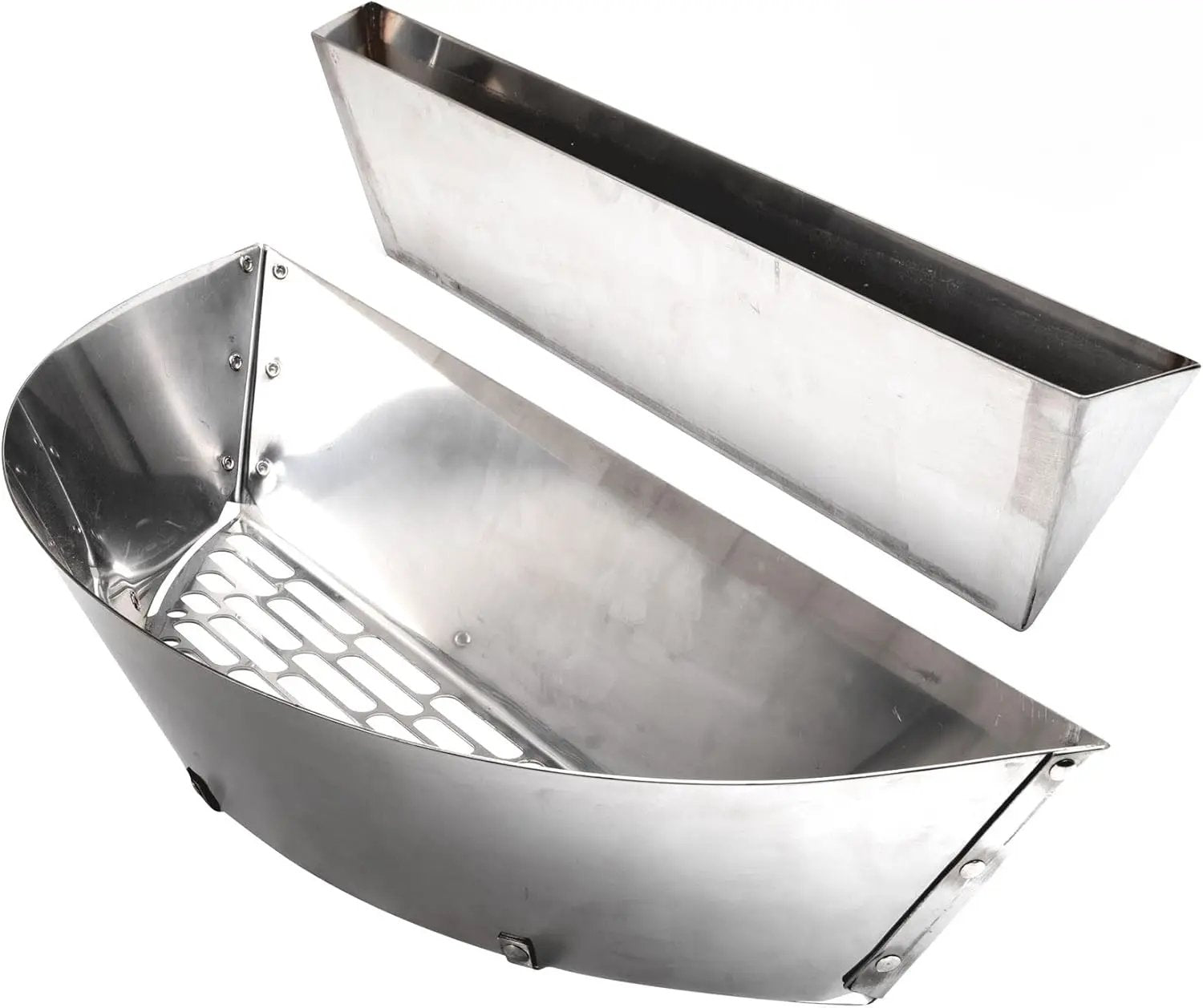 SnS Grills Patented Slow ‘N Sear® XL Insert - Stainless Steel Charcoal Basket with Removeable Water Reservoir for Low ‘N Slow Smoking & Charcoal Grilling for Weber & Other Kettle Grills - 26 in by GreenHaven Gardens