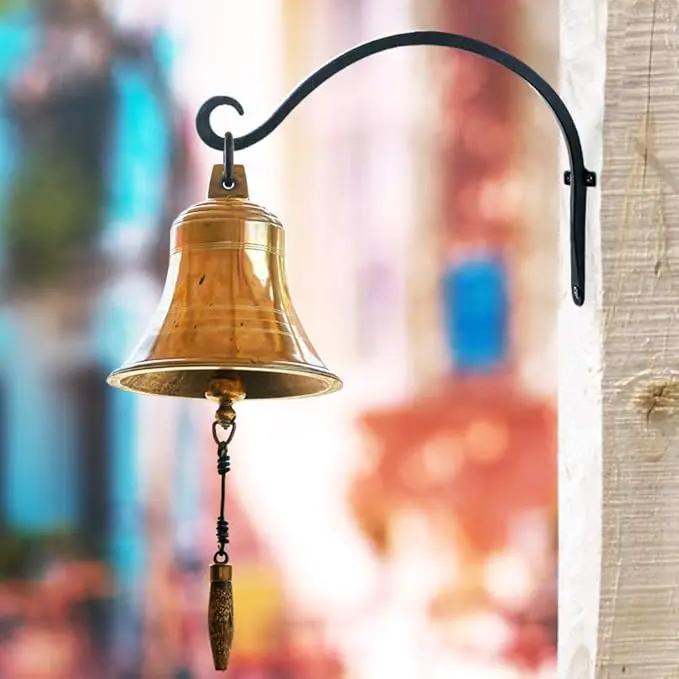 AJART Hanging Plant Hanger Outdoor: 12-Inch Bird Feeder Wall Hooks - Rust-Resistant Plant Bracket Hook for Hanging Flower Baskets by GreenHaven Gardens
