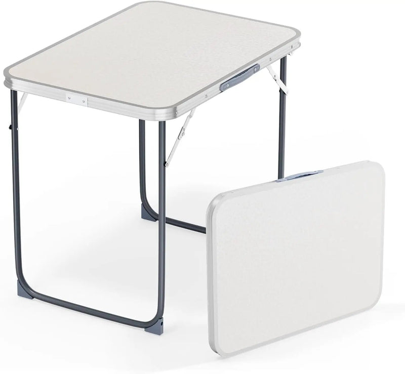 VINGLI 2.3FT Small Camping Table，Portable Camping Table with Carrying Handle, Picnic Table Foldable Table Essentials for Indoor Outdoor by GreenHaven Gardens