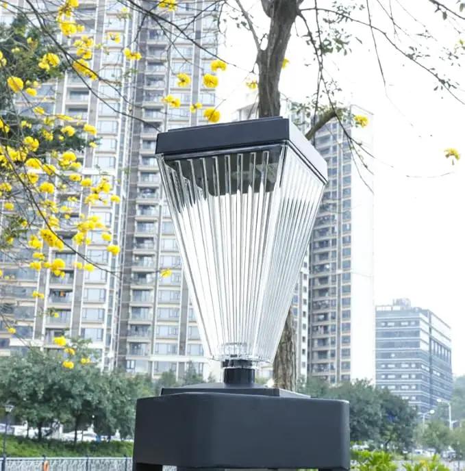2 Pack Solar Post Lights Outdoor Waterproof IP65 Solar Fence Post Pillar Lights Landscape Stake Decorative Fence Yard Patio Walkway Pathway Light Up to 12 Hrs by GreenHaven Gardens