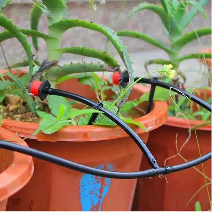 1/4 inch Garden Watering Tube, 4mm Water Tube Irrigation System Hose Blank Distribution Line Plant Drip Automatic Pipe DIY Agriculture Hydroponics Misting Tubing Patio Lawn Yard Greenhouse Outdoor by GreenHaven Gardens