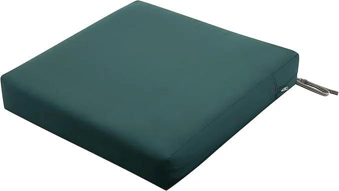 Classic Accessories Ravenna Water-Resistant Patio Lounge Chair/Loveseat Cushion, 25 x 27 x 5 Inch, Mallard Green by GreenHaven Gardens