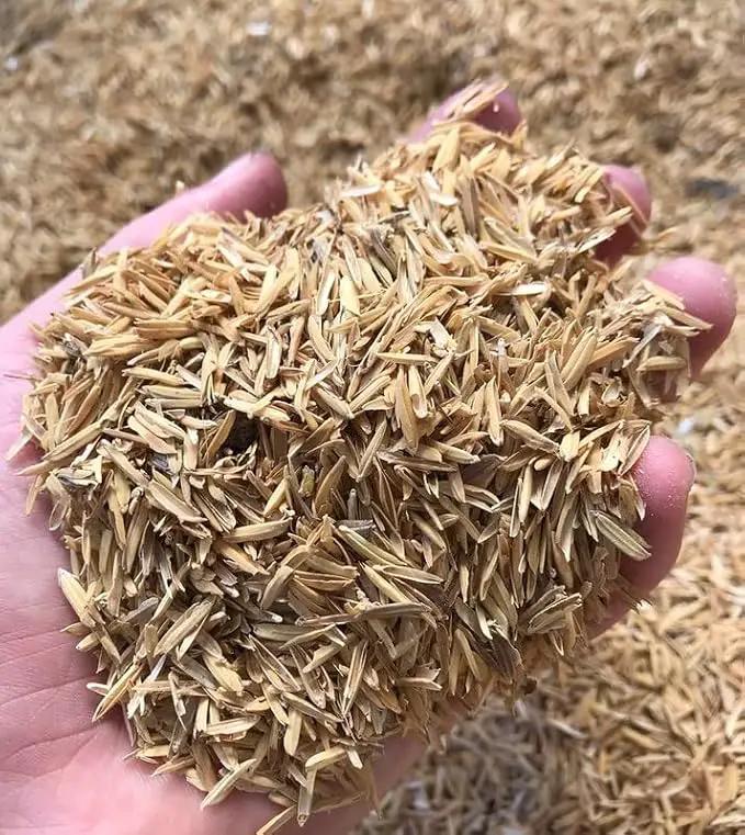 Boost Your Garden's Sustainability with Gardenera Horticultural Grade Rice Hulls - Enhance Soil Structure and Microbial Activity - 4 QUARTS by GreenHaven Gardens