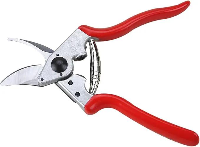 Felco F6 Pruning Shears – 7.7" Swiss-Made Garden Clippers for Medium Hands | Hand Pruners for Gardening | Garden Tool Cutter with Precision Bypass Blade, Forged Aluminum Handles, Replaceable Parts by GreenHaven Gardens