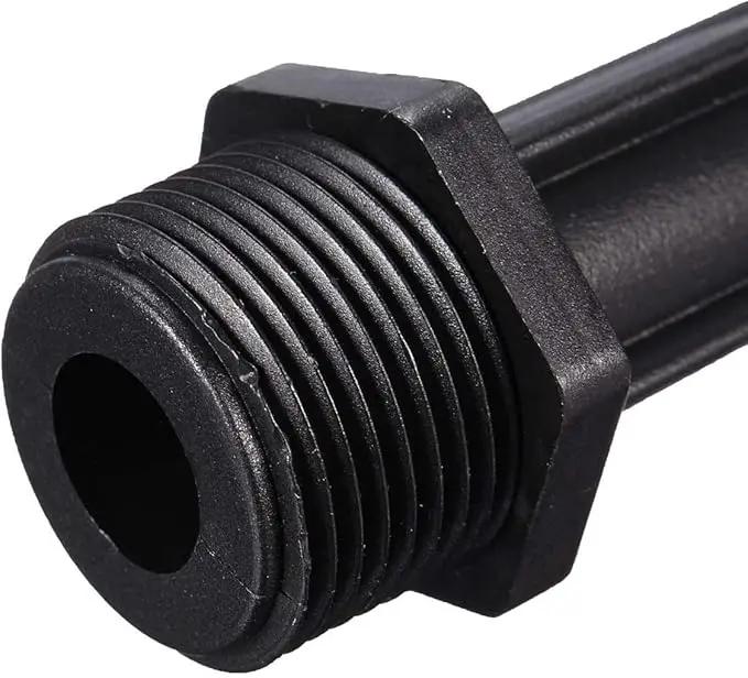 Wytino Fertilizer Injector Tube, Irrigation Venturi Fertilizer Injector 1/2" 3/4” 1” Inch Garden Fertilizer Mixer Injector, Agriculture Device Plastic, Black(1/2 inch) by GreenHaven Gardens
