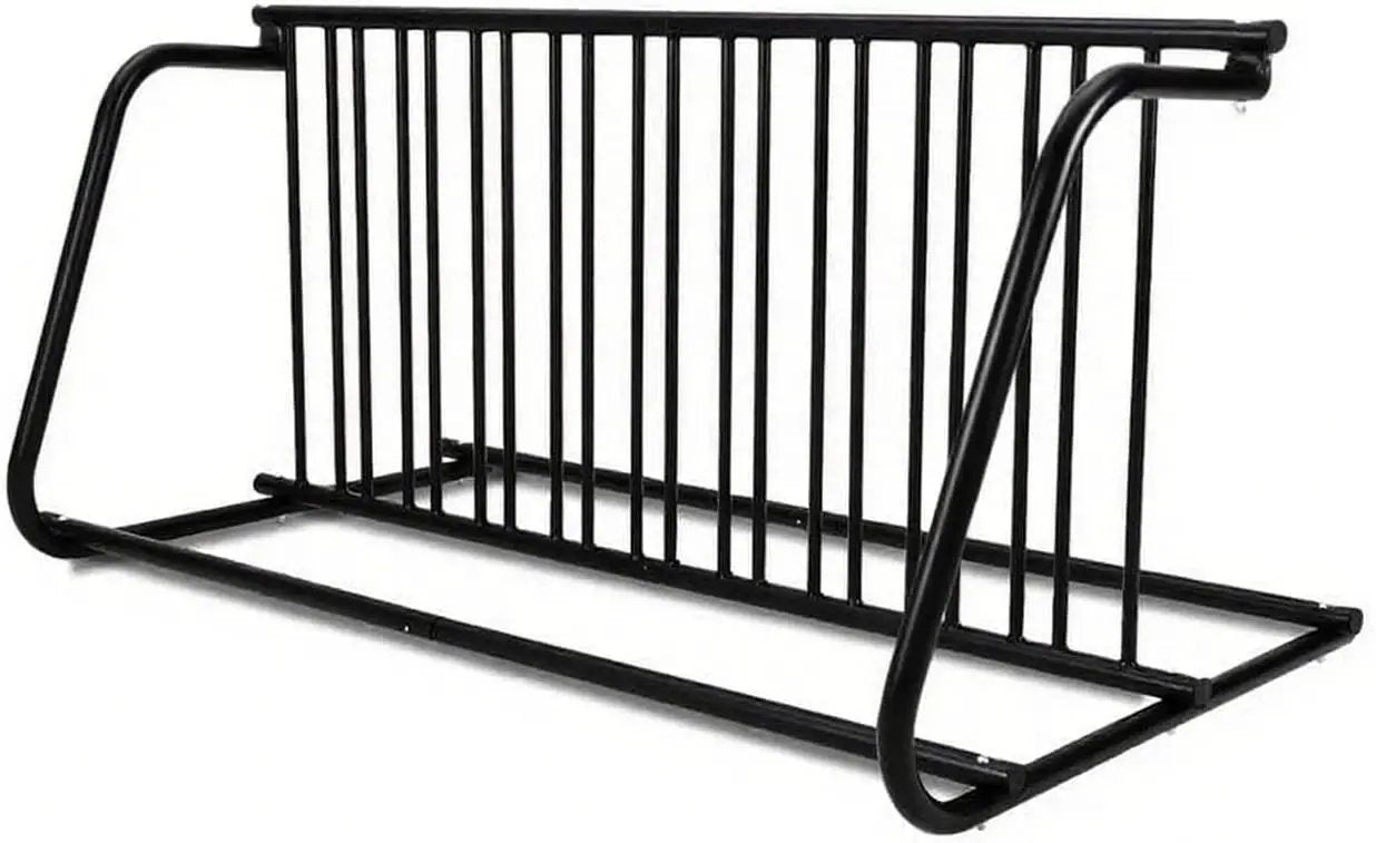 Commercial Floor Bike Rack Stand-10 Bike Rack,Dual Slot Size and Dual-Side Design,Premium Steel, Superior Stability, Suitable for Various Locations,Black by GreenHaven Gardens