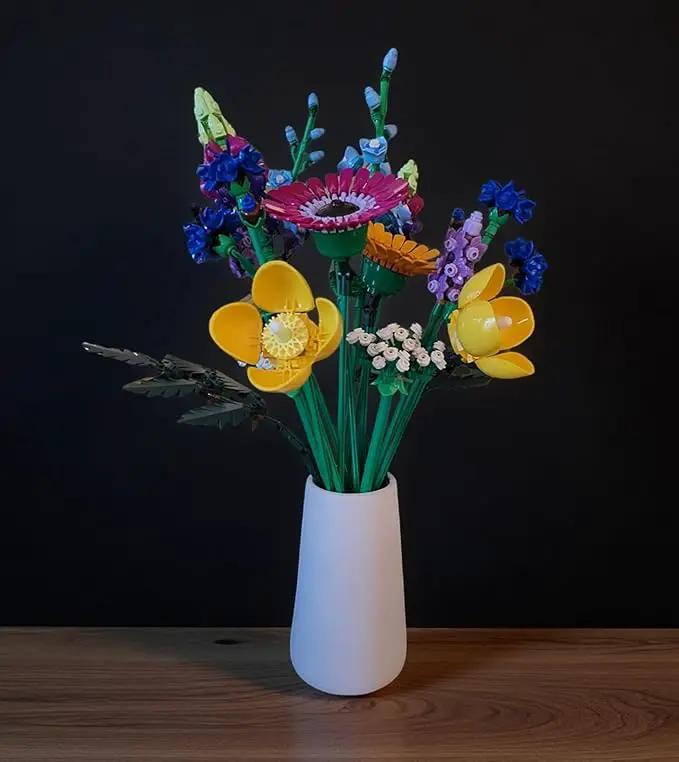 Simple Vase for Flowers Plants, Matte Vases for Modern Table Shelf Home Decor Wedding Boho Decor, 6" H Frosted Elegant Ceramic Vase for Pampas Grass Fluffy Stem Bouquet Lavender Flowers (White, 1) by GreenHaven Gardens