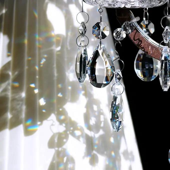 12pcs Crystal Suncatchers, Hanging Crystals Chandelier Prisms for Windows, Rainbow Maker Home Decoration by GreenHaven Gardens