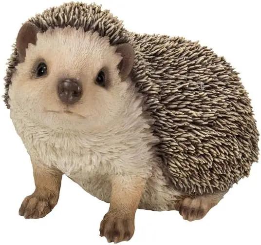 Hi-Line Gift Ltd Crawling Hedgehog Statue,Tan by GreenHaven Gardens