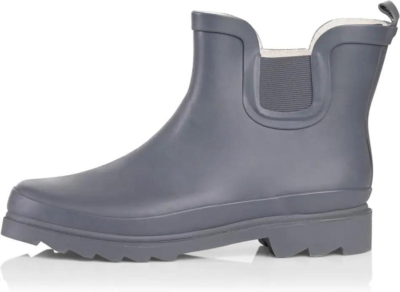 NORTY - Womens Ankle Rain Boots - Ladies Waterproof Winter Spring Garden Boot runs ½ size large by GreenHaven Gardens