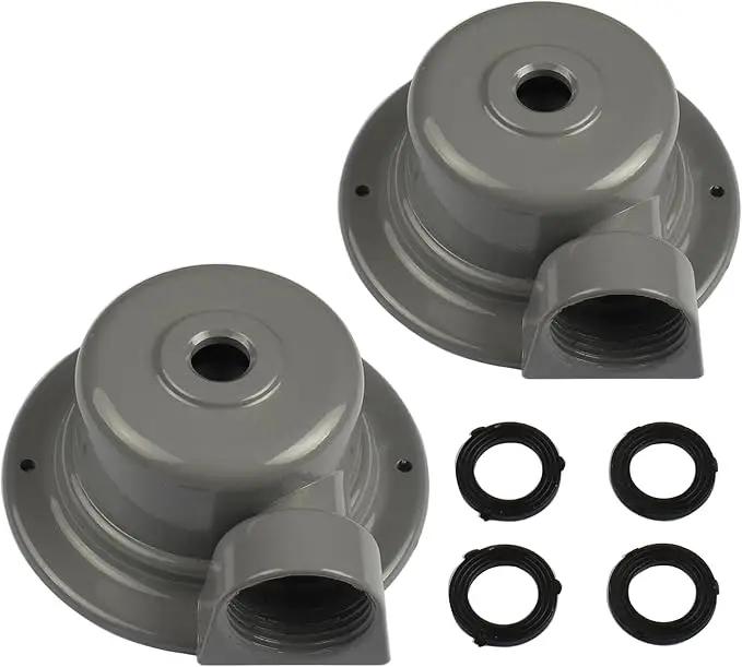 Metal Lawn Sprinkler, 2 Pack Small Area Garden Sprinklers, 360 Degree Lawn and Yard Sprinklers Sprinkler for Yard Lawn Watering by GreenHaven Gardens