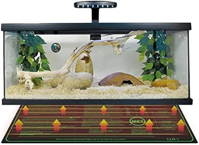 iPower GLHTMTS Durable Waterproof Seedling Heat Mat Warm Hydroponic Plant Germination Starting Pad, 10"x 20", Black by GreenHaven Gardens