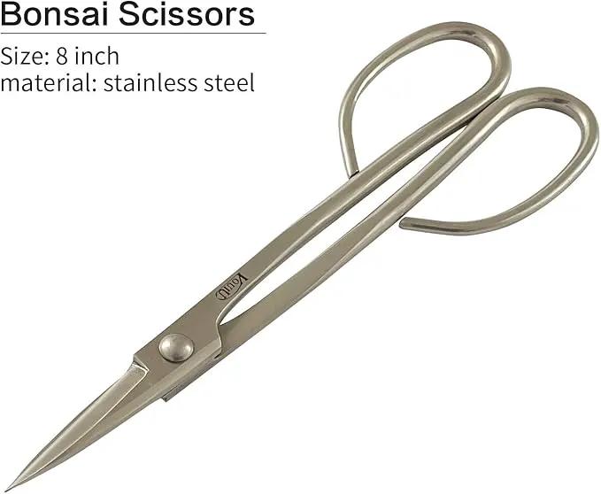 6-Piece Bonsai Tool Set,Knob Cutter,Trunk Splitter,Concave Cutter,Wire Cutter,Jin Pliers,Bonsai Scissors by GreenHaven Gardens