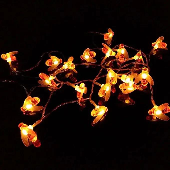 Remote String Lights, 7.5Ft 20 Led Fairy String Lights Battery Operated String Lights for Garden, Patio, Lawn Decoration with Remote Control(Warm White) by GreenHaven Gardens