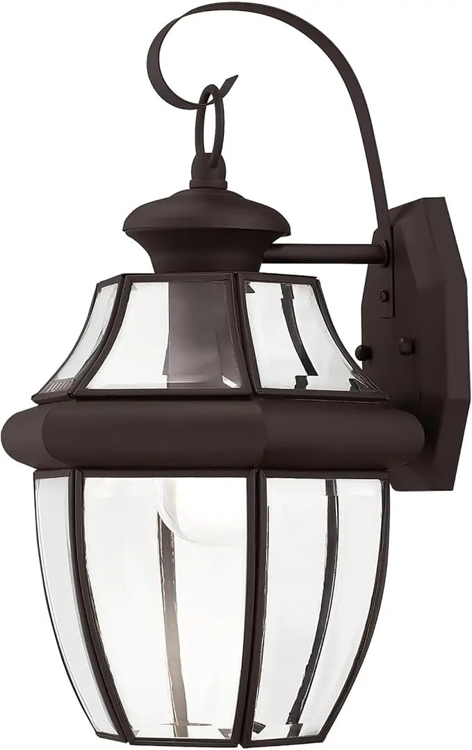 Livex Lighting 2151-03 Outdoor Lighting, 13" x 8.5" x 8.5", White by GreenHaven Gardens