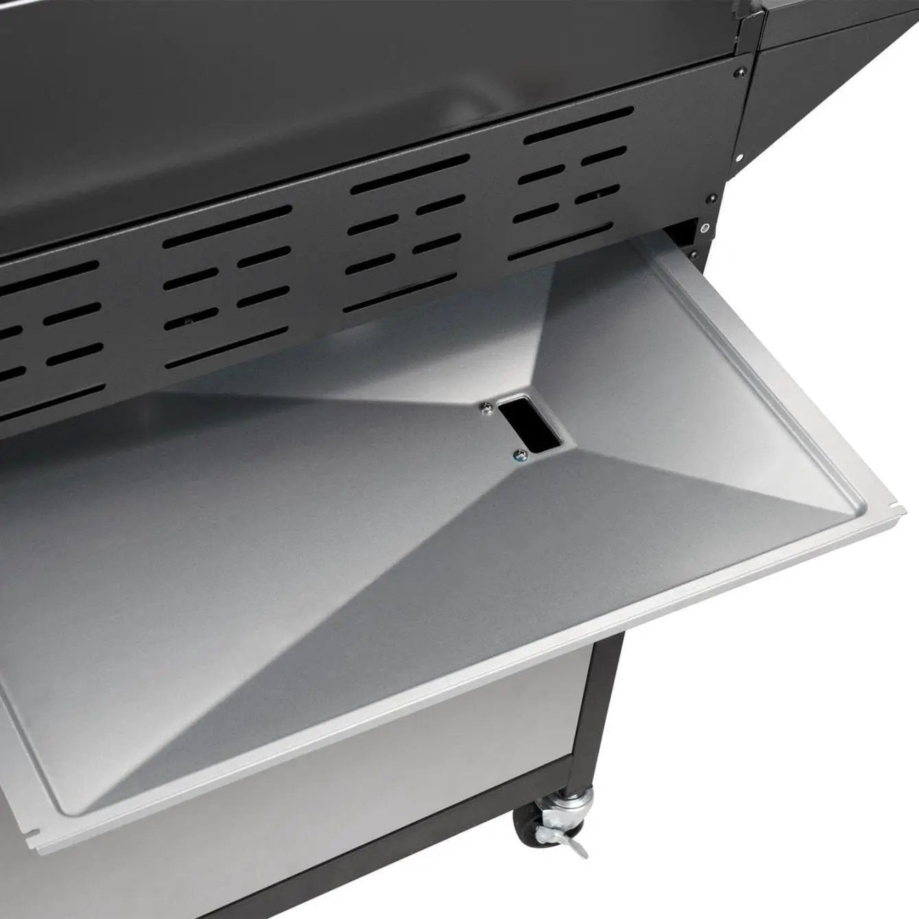 4-Burner Propane Gas BBQ Grill with Side Burner, 53,000 BTU Output with Enameled Cast Iron Grates for Patio Garden Barbecue, Stainless Steel by GreenHaven Gardens