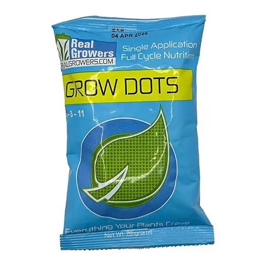 Grow Dots Plant Food, Single-Application, Programmed-Release Plant Nutrient Fertilizer (75g) by GreenHaven Gardens