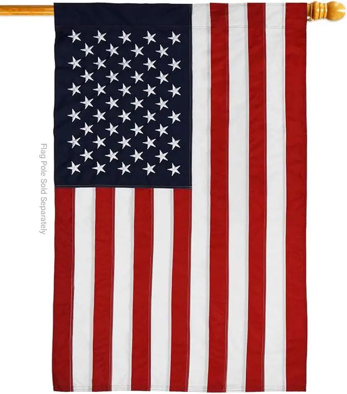 Marine Corps House Flag - Pack Armed Forces USMC Semper Fi United State American Military Veteran Retire Official USA Embroidery - Banner Small Garden Yard Gift Double-Sided Made In 28 X 40 by GreenHaven Gardens