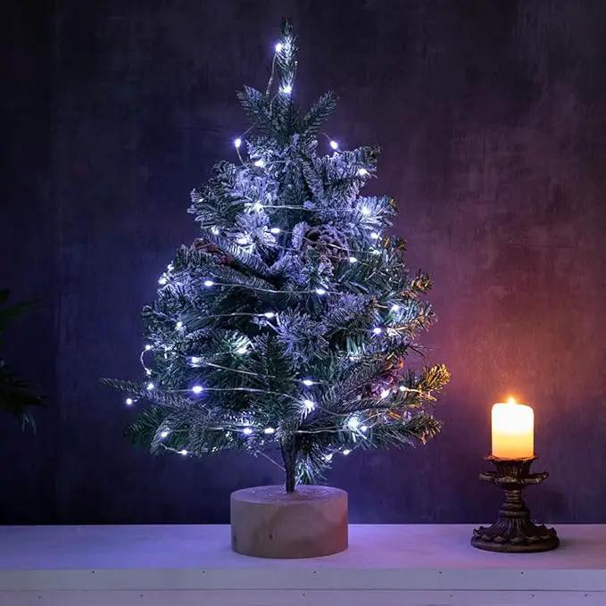Fairy Lights Plug in,66FT 200 LEDs Waterproof Led String Lights,Twinkle Light with 8 Modes Remote for Outdoor Indoor Christmas Wedding Birthday Garden Party Decorations,Cool White by GreenHaven Gardens
