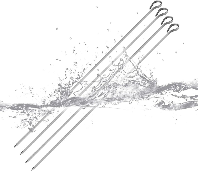 onlyfire Shish Kabob Set with Stainless Steel Ring, Automatic Skewers Turner for Weber 22" Kettle and Other Similar Kettle Grills by GreenHaven Gardens