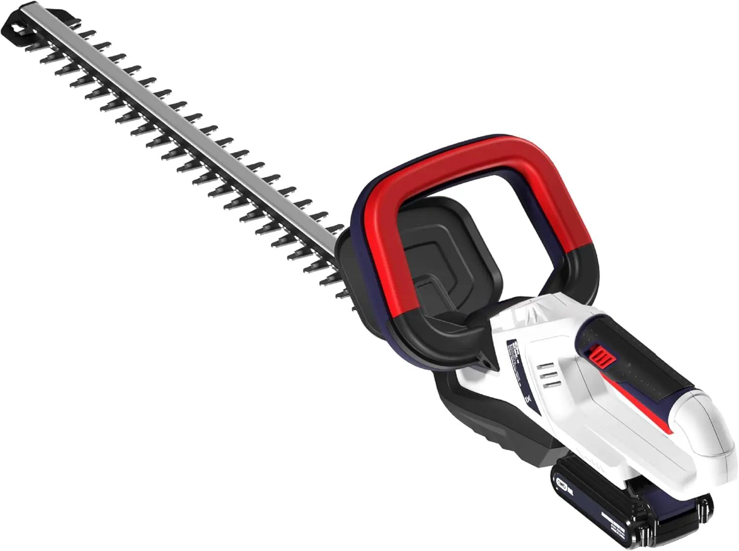 QWD 20v Cordless Hedge Trimmer Powered by Battery(Battery & Charger Included) with 20-Inch Blade & 40-Min Runtime,2200 cuts/Min,Lightweight Aluminum Body for Home Garden by GreenHaven Gardens